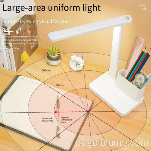 Candeeiro de mesa LED minimalista